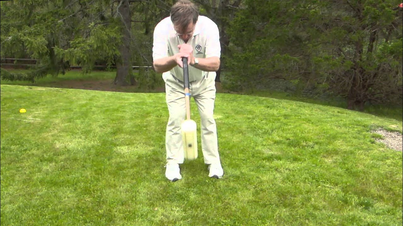 Better Backyard Croquet Video Tip 1 The Basic Swing Youtube