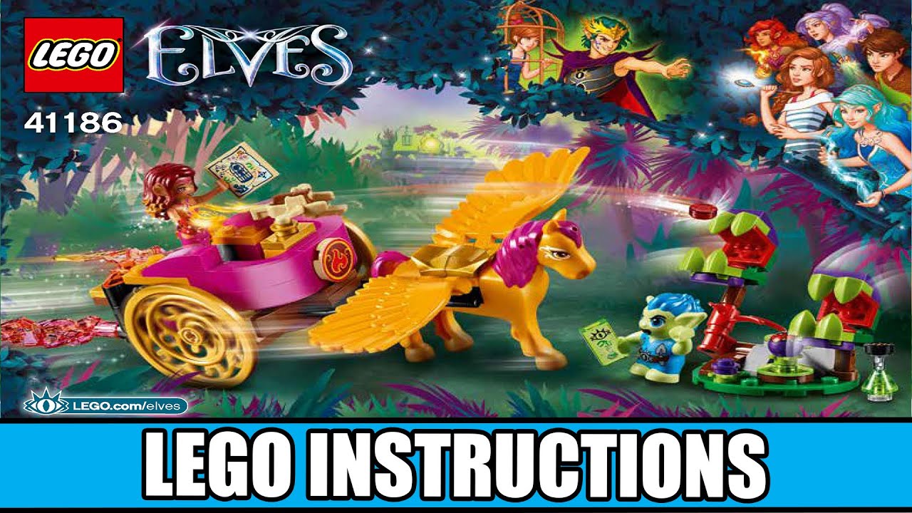 41186 LEGO Instructions - Azari & the Goblin Forest Escape - Elves