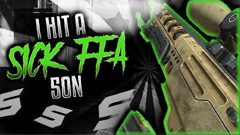 I HIT A BO2 5 ON SCREEN IN FFA (SNIPING HIGHLIGHTS) #1