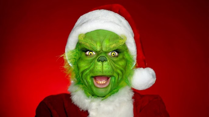 Glam Grinch Makeup Tutorial #grinch #grinchmakeup #grinchmakeuptutorial