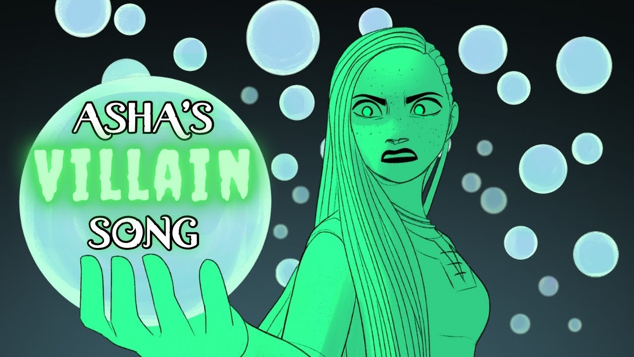 ASHAS VILLAIN SONG  Animatic  Wish cover by Lydia the Bard