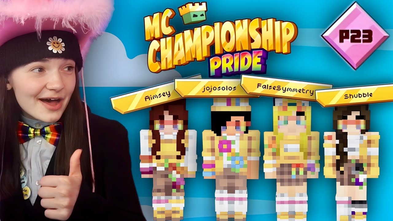 Aimsey Plays In MCC Pride 2023! (w/ Shubble, jojosolos & FalseSymmetry)