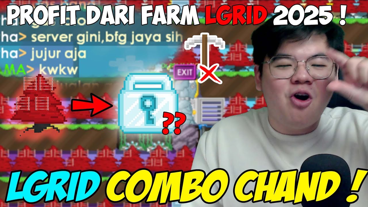 NUNJUKIN PROFITAN BFG LGRID DI 2025 ! NO BREAK ! - Growtopia Indonesia