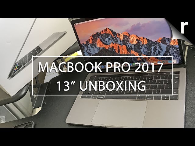 Macbook Pro 2017 unboxing: 13-inch Touch Bar model with Kaby Lake!