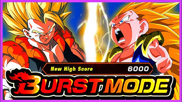 GOTENKS BURST MODE VS. TIME LIMIT *6000 POINTS* Short Version | DBZ: Dokkan Battle (Global)
