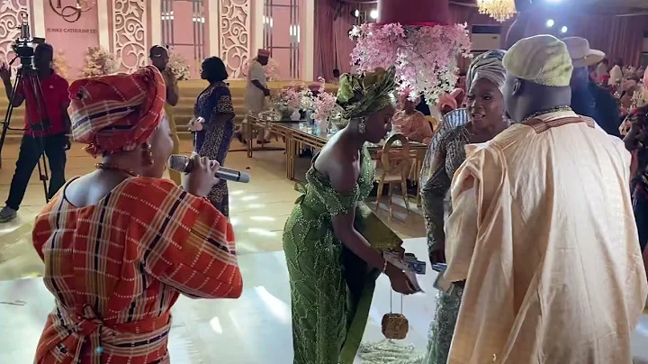 Yoruba culture being in exalted the 60th birthday celebration of Mrs Funke Catherine Jeje