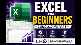 Excel for beginner Concluding part. How to build simple income & Expense tracker
