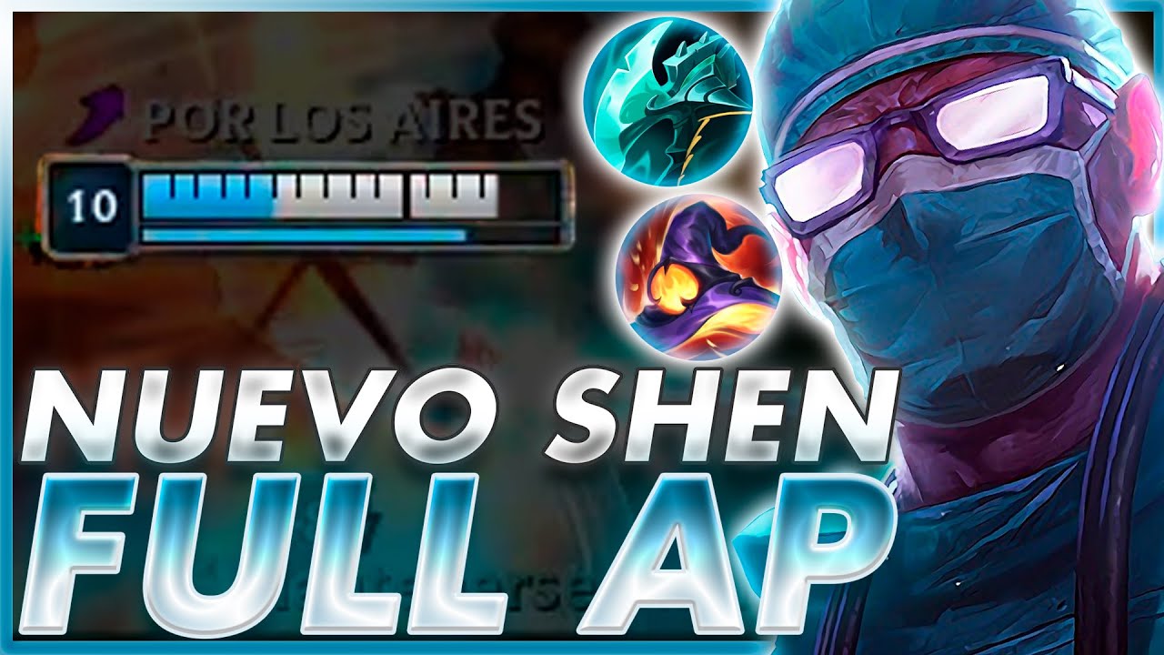 🤯¡SE VUELVEN LOCOS al ver el NUEVO SHEN AP y su ESCUDO INFINITO! *SHEN ...