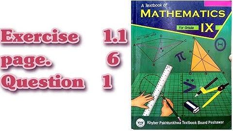 9th maths Kpk board chapter 1, exercise (1.1), Q: (1), Square and rectangular matrices, row, columns