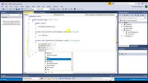Visual C# Tutorial #2-Labels and Text Boxes
