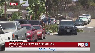 SWAT Standoff In Mountain View Runs For More Than 24 Hours