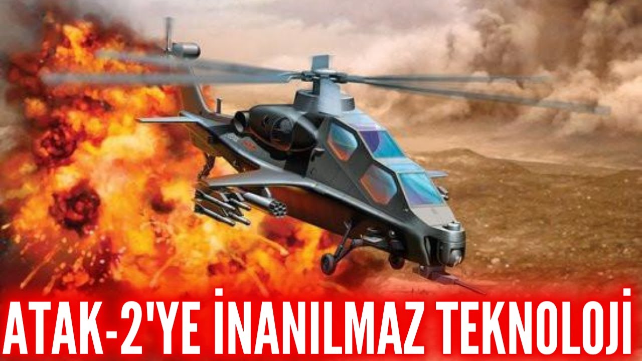 ATAK-2 HELİKOPTERİ TUSAŞ'IN UÇUŞ TEST HANGARINDA