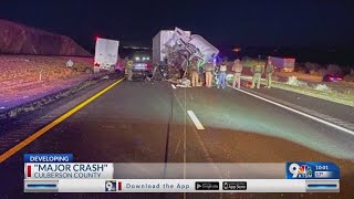 'Major crash' ties up traffic in Culberson County