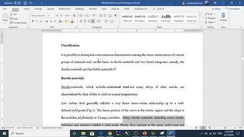 What is ductile materials,