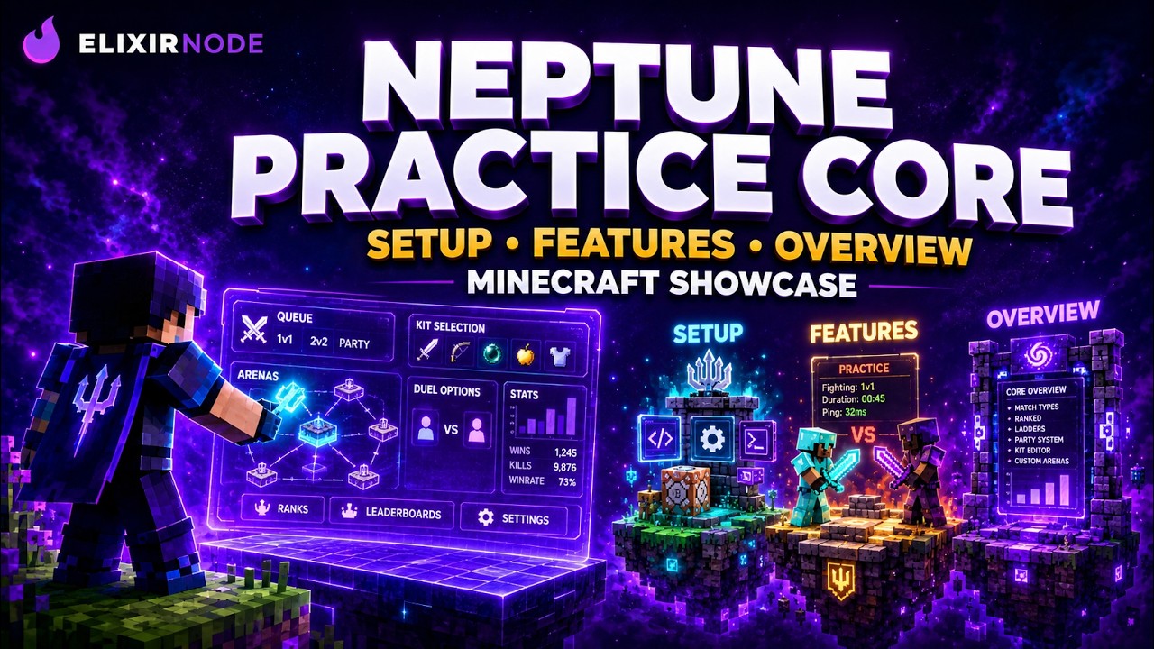 Neptune Mod Minecraft Neptune Practice Core Showcase | Setup, Features & Overview (Minecraft ...