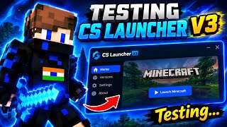 🚀 TESTING CS LAUNCHER V3! 🔥 | Minecraft Java Launcher