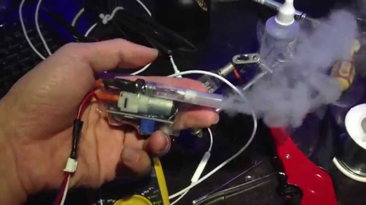 Kiki Tay's Mini Handheld Smoke Machine v2! - YouTube