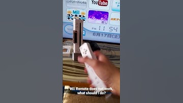 Wii Remote does not work, what should I do?