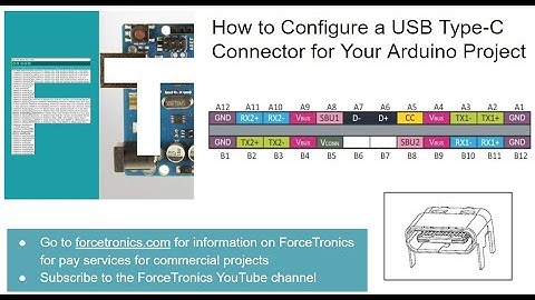 How to Configure a USB Type-C Connector for Your Arduino Project