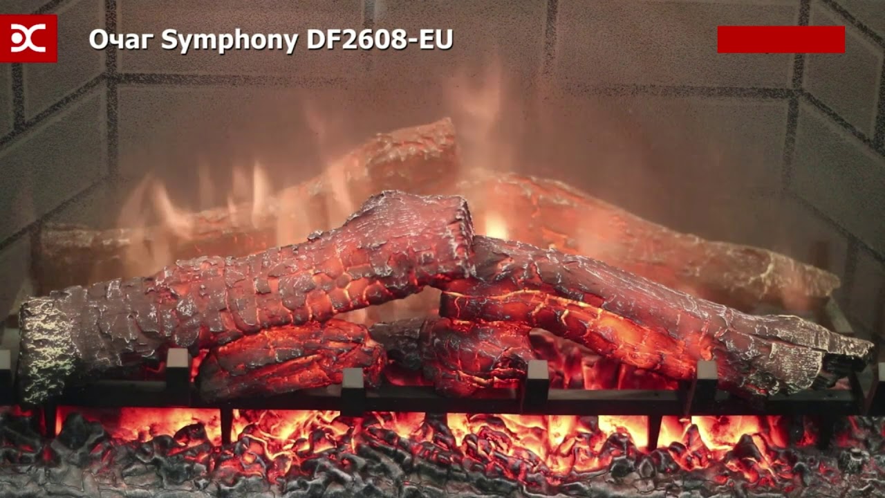  для электрокамина Dimplex Symphony DF2608 EU - YouTube