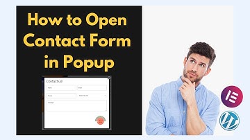 How to open Contact Form in Popup in WordPress. create popup for your forms using free plugin.