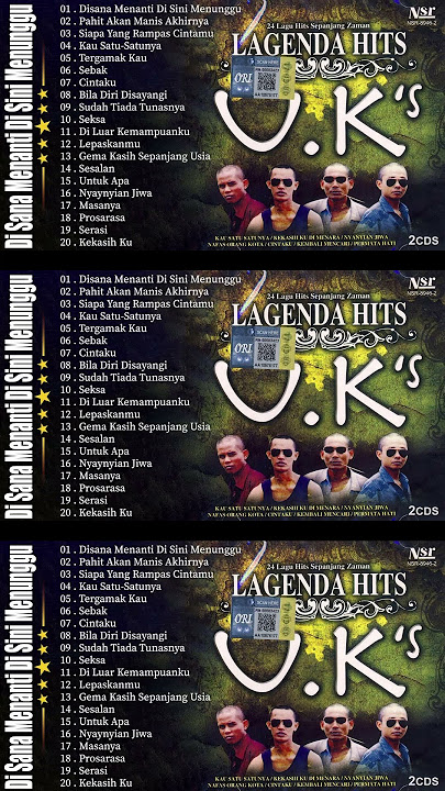 Download lagu Disana Menanti Di Sini Menunggu || Ukays Full Album - Lagu Rock Kapak Terpilih || Lagu Ukays Leganda