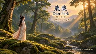 鹿柴 Deer Park |王维 Wang Wei | Chinese Poetry · Relaxing Music