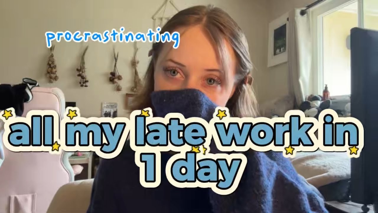 All my late work in 1 day 