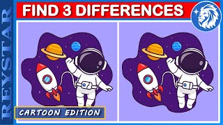 FIND 3 DIFFERENCES BETWEEN THESE PICTURES | REYSTAR BRAIN GAMES