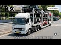 Mod BUSSID - Mitsubishi Fuso Fighter X FN 62 FL Trailer Car Carrier