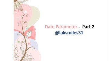 Date Parameter Part 2 | #Tableau #Tutorial Advanced | Session 49 @laksmiles3171 #datavisualization