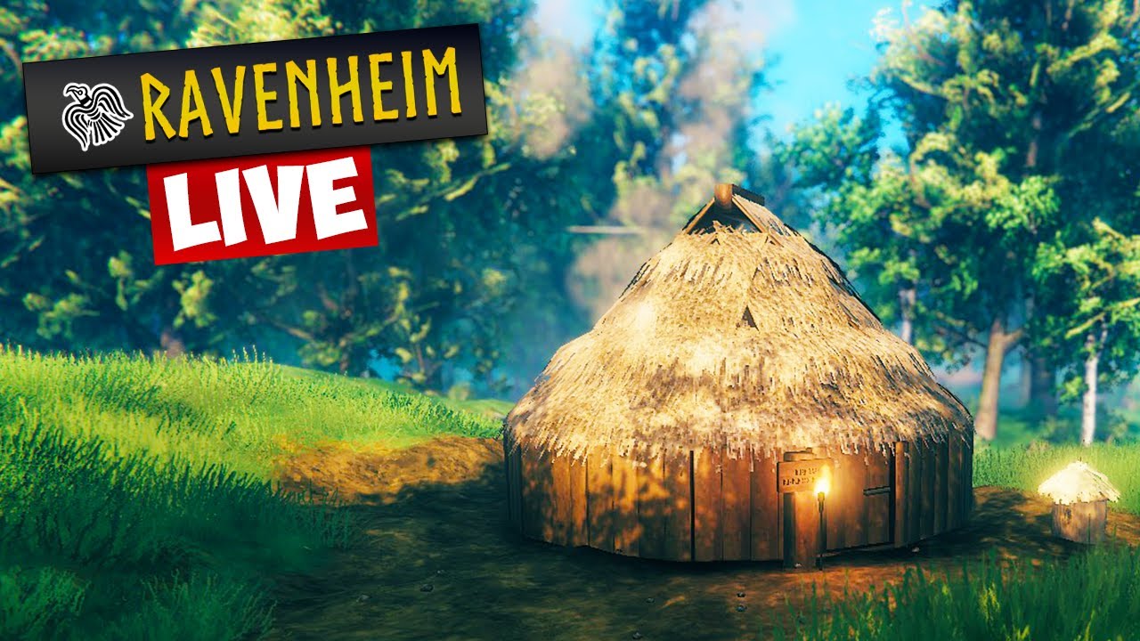 RavenHeim LIVE! Valheim YouTuber Server!