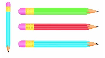 3D Pencil Illustration - CorelDraw 2020