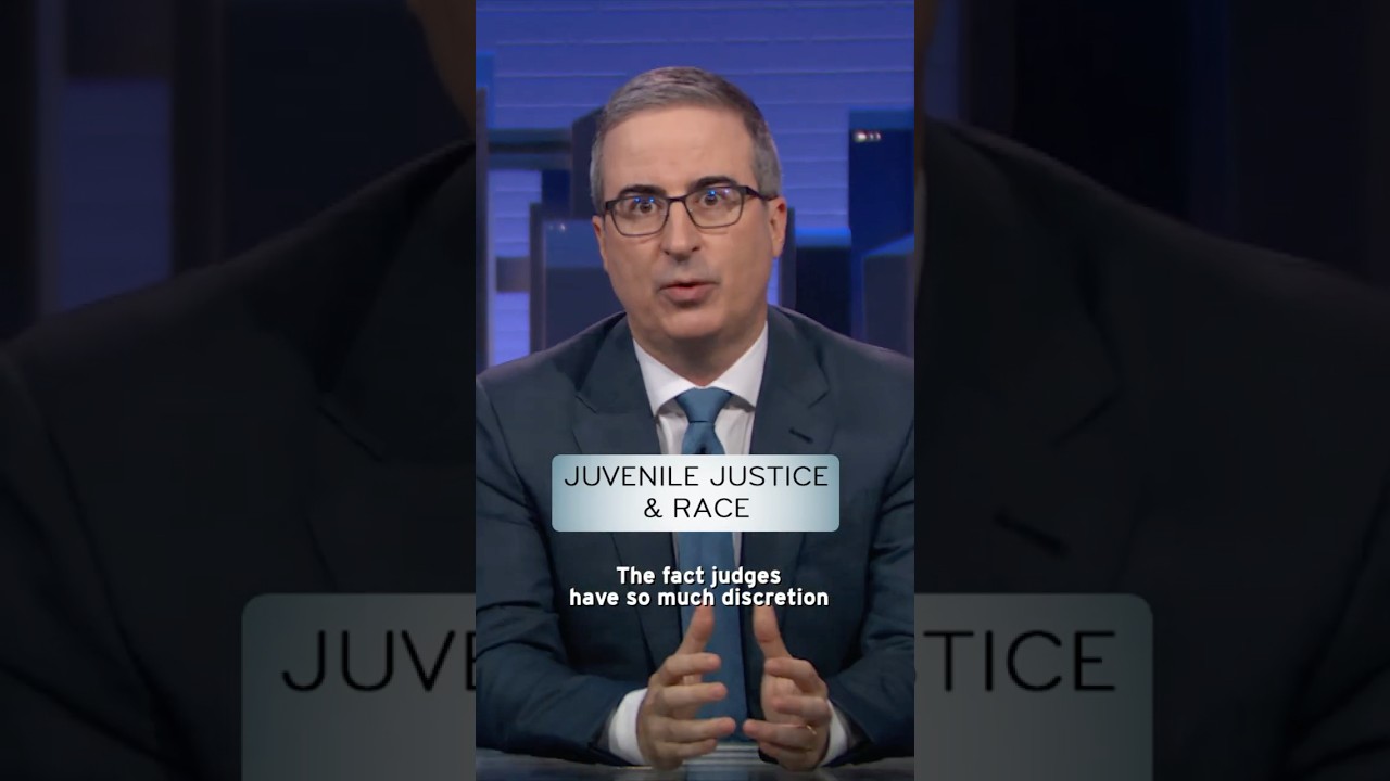 Juvenile Justice & Race #lastweektonight