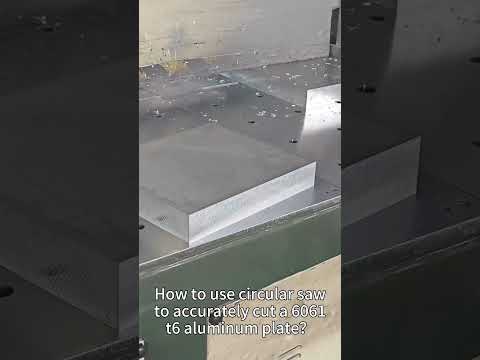 Video: Akankah gergaji potong memotong aluminium?