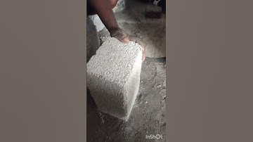 Concrete block cutting | #shortsfeed #construction #hardwork #skills #motivation