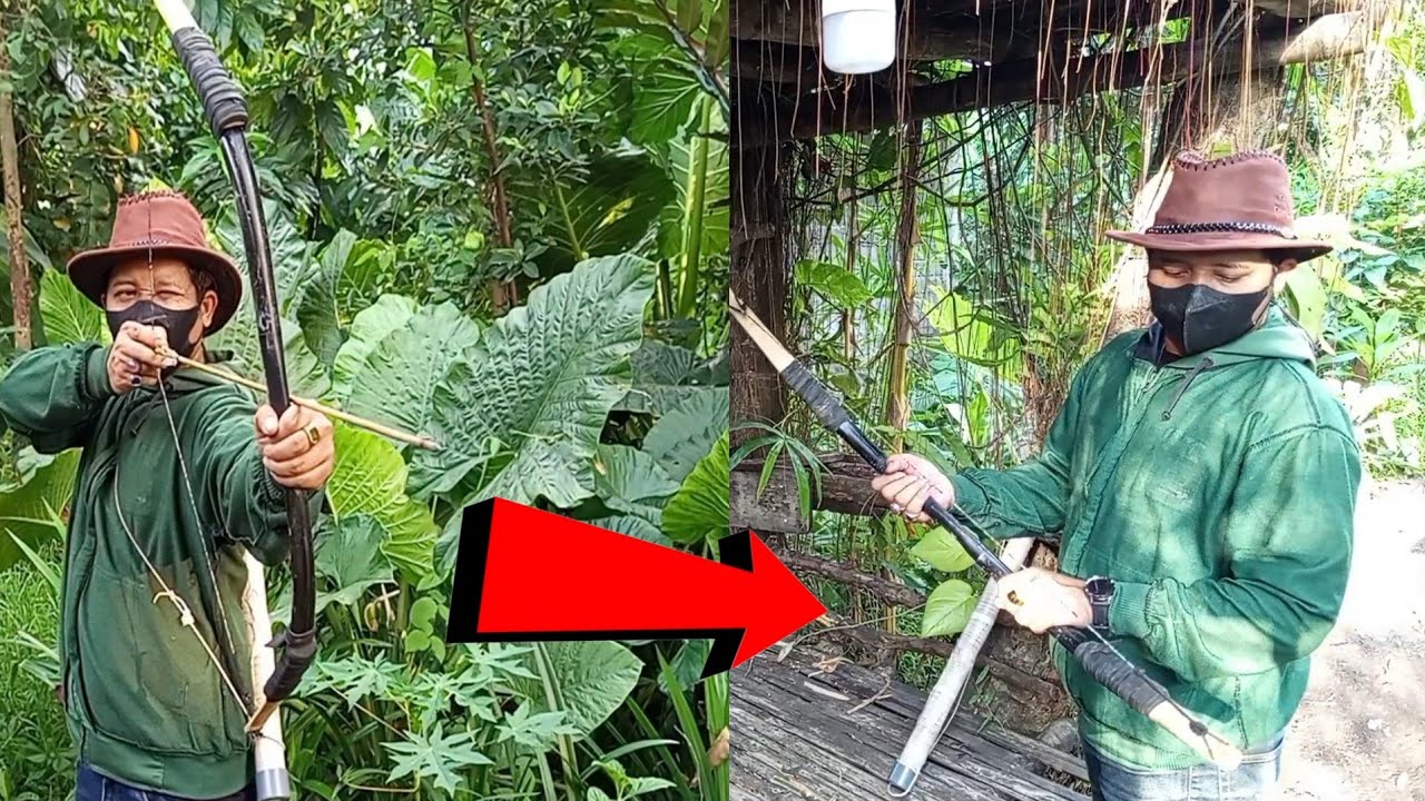 AMAZING!!! Test the Accuracy of Bamboo Hunting Arrows in the Wild