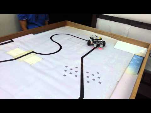 Light sensor. Follow the line