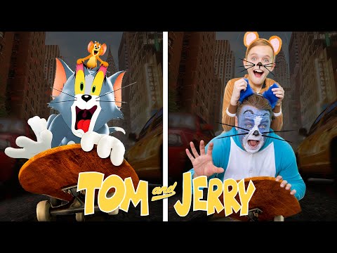 Tom and Jerry! Recreated by Kids Fun TV! Part 1