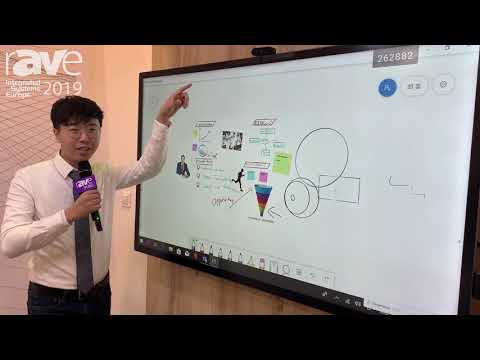 ISE 2019: CVTE Shows “Green” Intelligent Conference Display With Humidity and Temperature Sensors