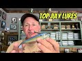 The Top 4 July Bass Fishing Lures…(Shallow And Deep Water)