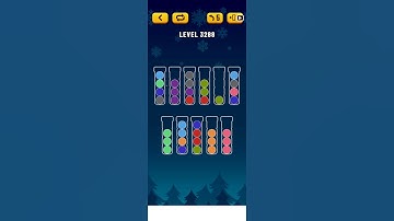 Ball sort level 3288