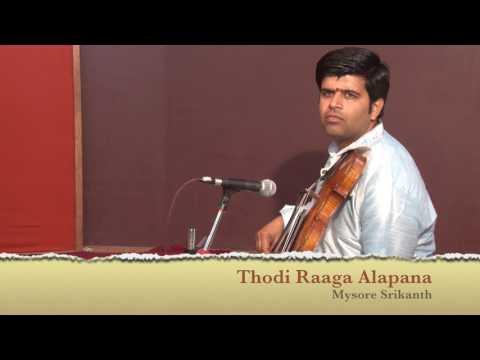 Mysore Srikanth : Thodi Alpana CL907