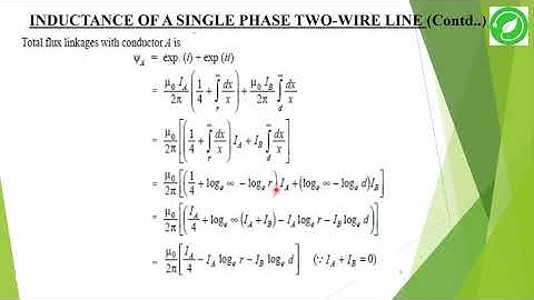 KTU EE 301 | PGTP | MODULE-2 | INDUCTANCE OF TWO WIRE TRANSMISSION LINE  | (MALAYALAM)