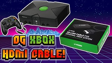 Original Xbox HDMI Output Cable! HDMI Versus Composite & Component Comparison!