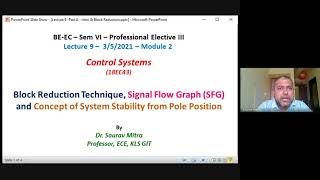 CS - Lecture 9 - Block Reduction Technique