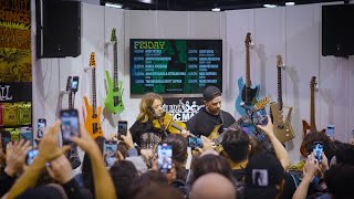 NAMM 2024: Jason Richardson and Lindsey Stirling