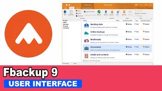 FBackup 9 3 428 User Interface