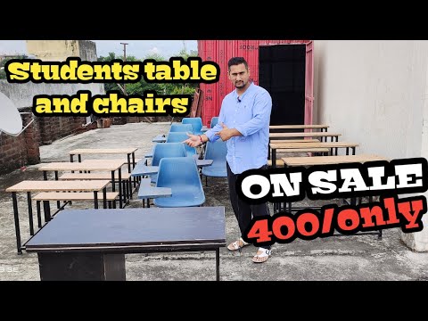 Sale of old student chairs and tables  for institute//bachhon ke desk and tables on sale