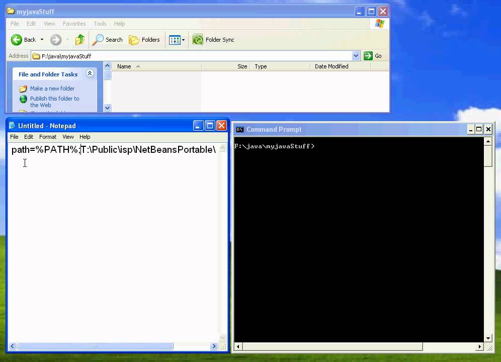 java initial program by PC - YouTube